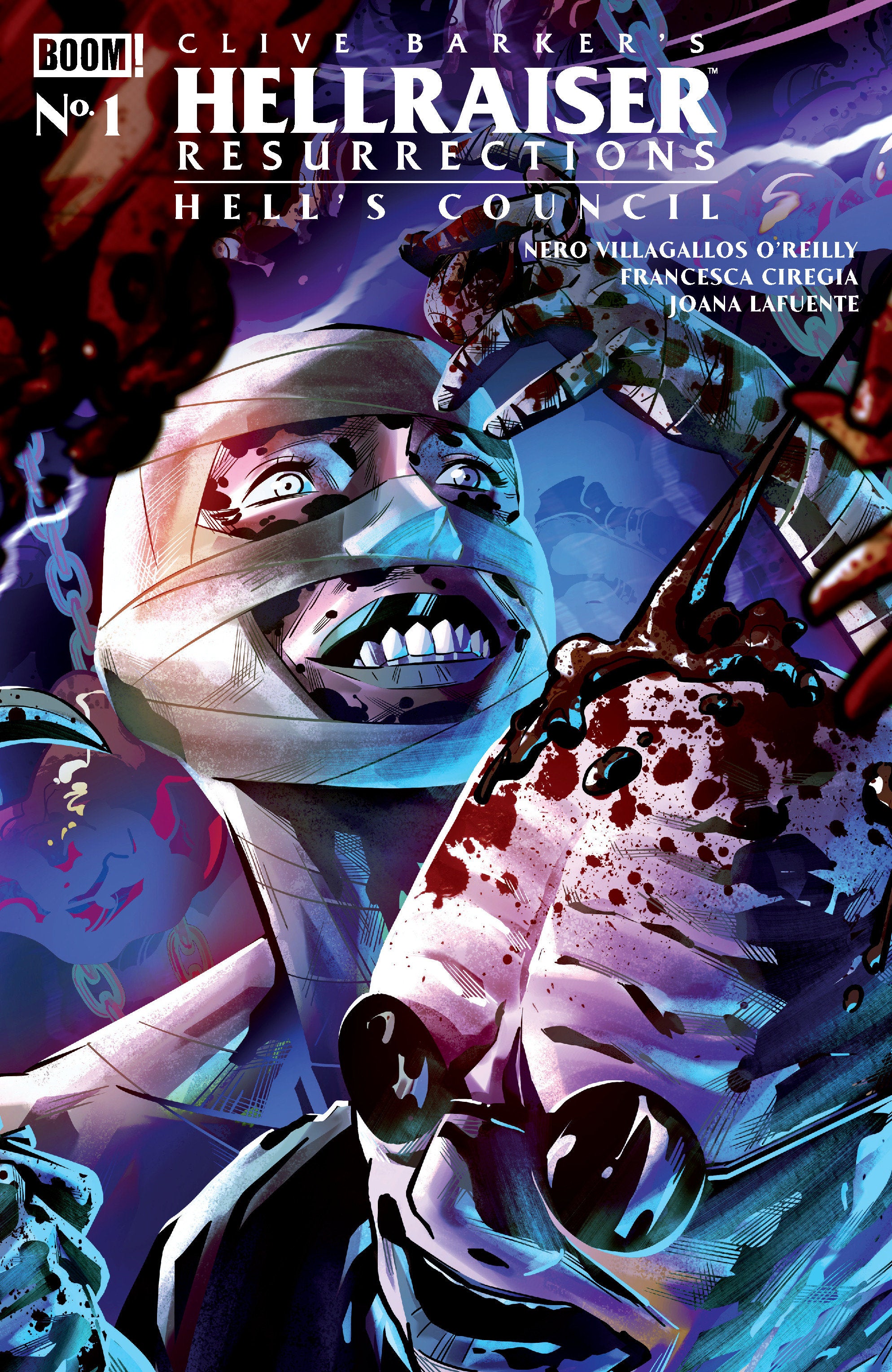 Hellraiser: Resurrections Hell's Council #1 B Variant (Dressed, Sabbatini)